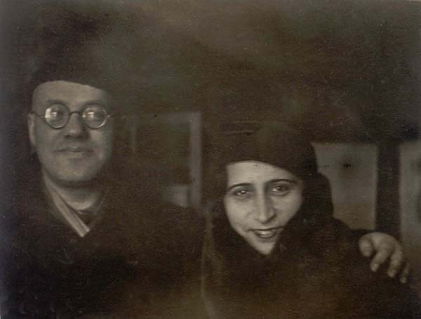 Москва, 1940 год. Вместе с мужем Юной (Марком).