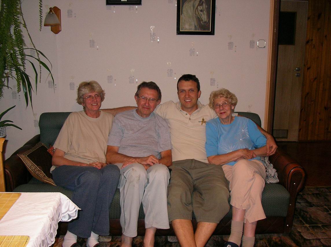 Z dziadkamii i Aliną, 2006 rok
